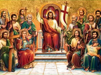 12 Апостолов Иисуса Христа. Открытка, картинка с поздравлением, с праздником