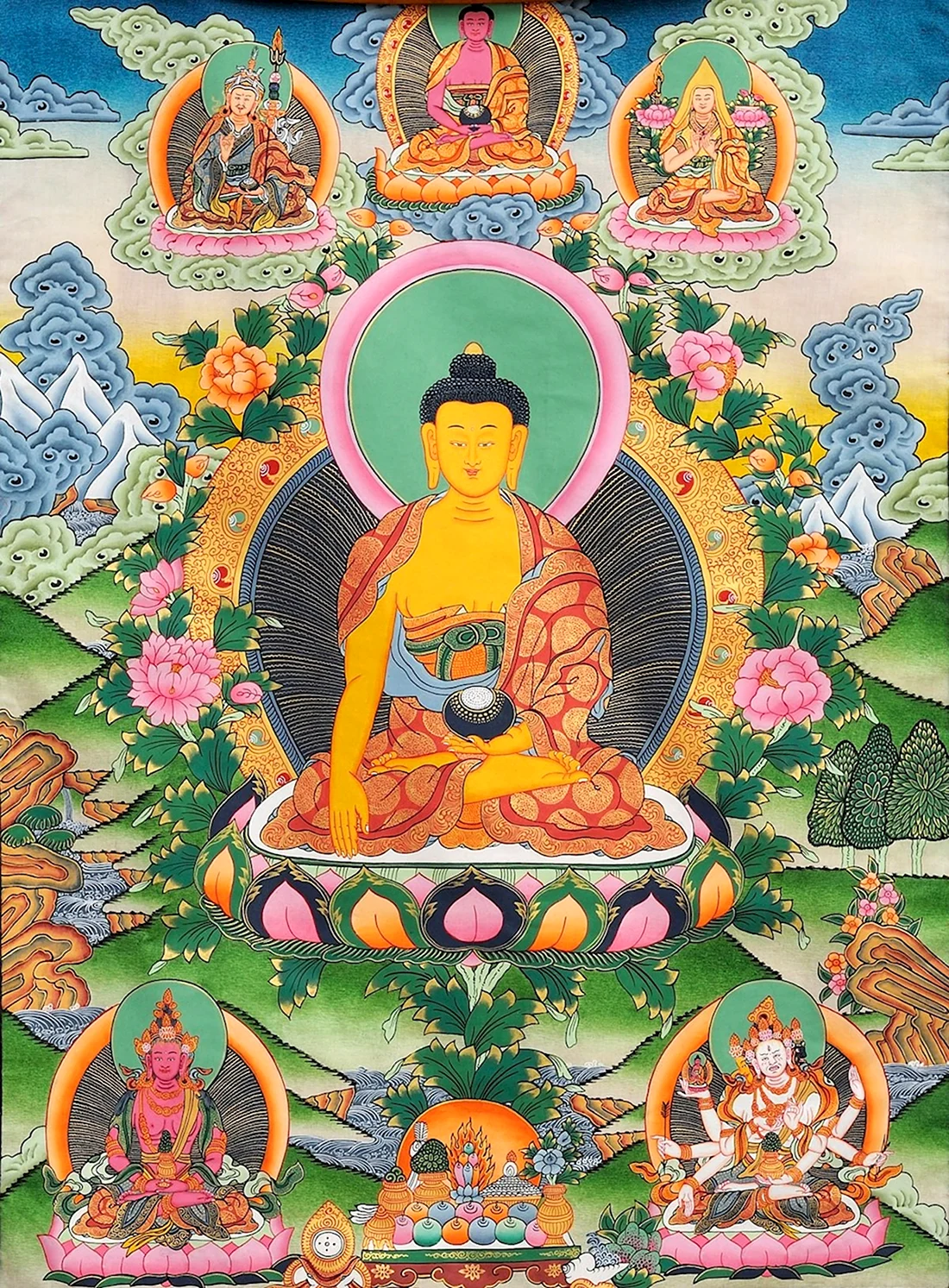 Бурхан Багша Будда открытка