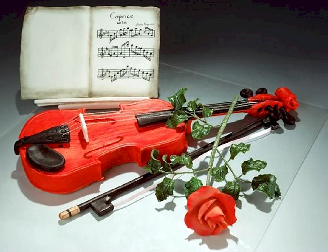 День скрипки открытка