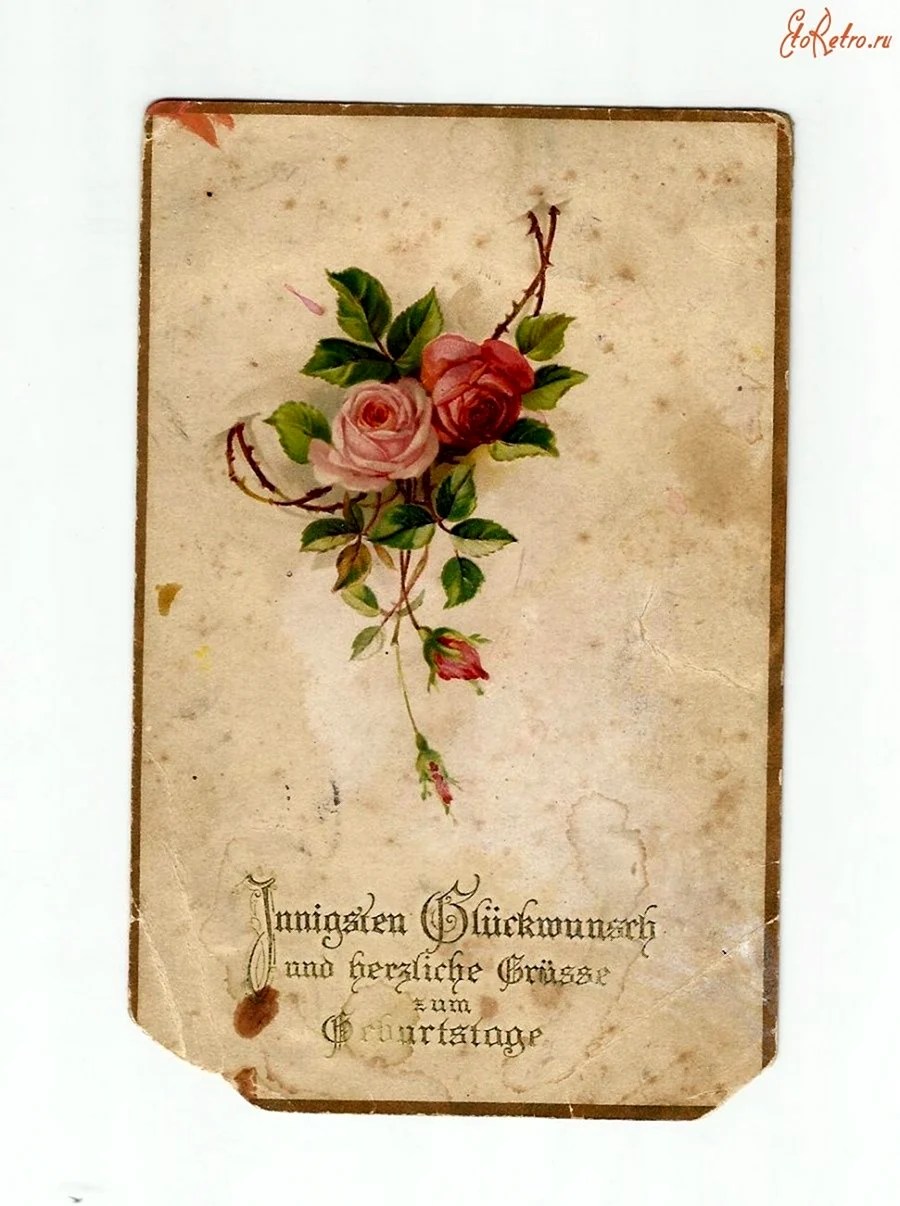 Дореволюционные открытки цветы открытка