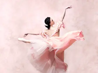 Екатерина Беседина балерина. Открытка, картинка с поздравлением, с праздником
