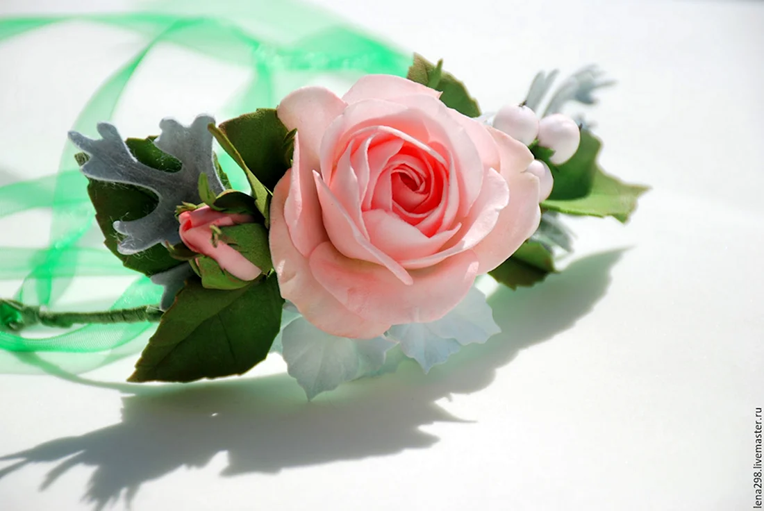 Фоамирановых роз открытка