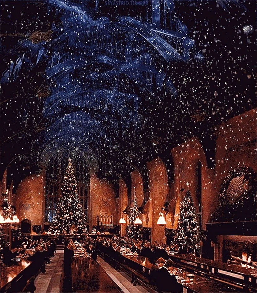 Гарри Поттер. Рождество в Хогвартсе открытка