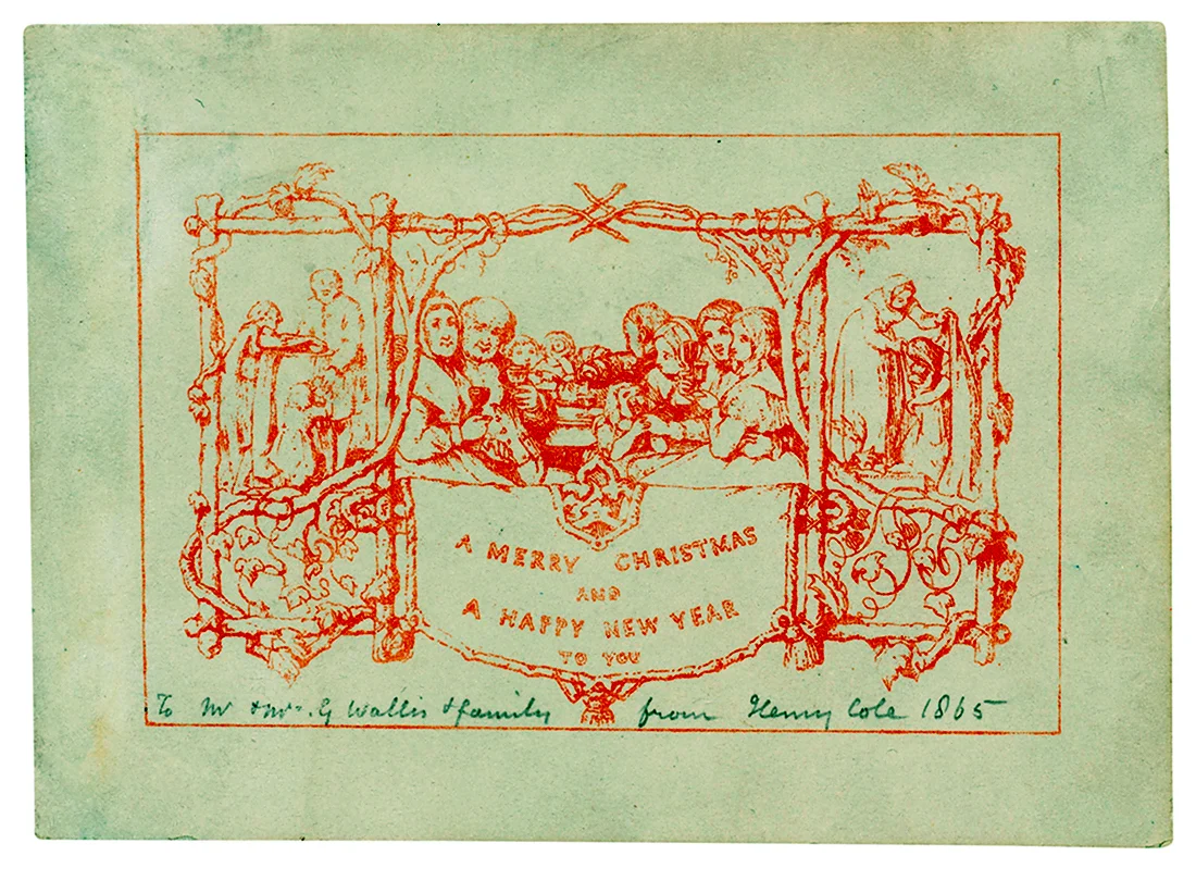 Генри Коул открытка открытка