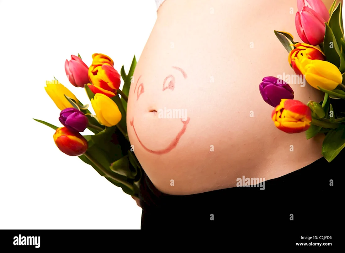 Любимой беременной девушке открытка