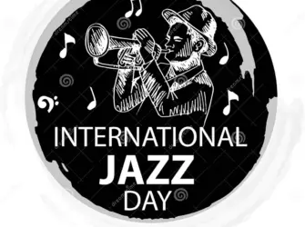 Международный день джаза анимация. Открытка, картинка с поздравлением, с праздником