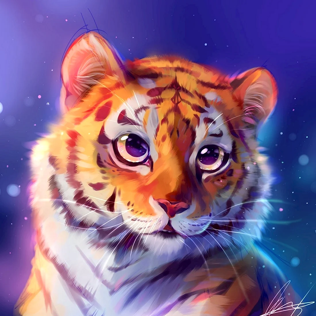 Наоми Лорд тигр открытка