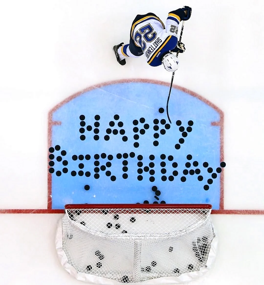 С днем рождения хоккей открытка