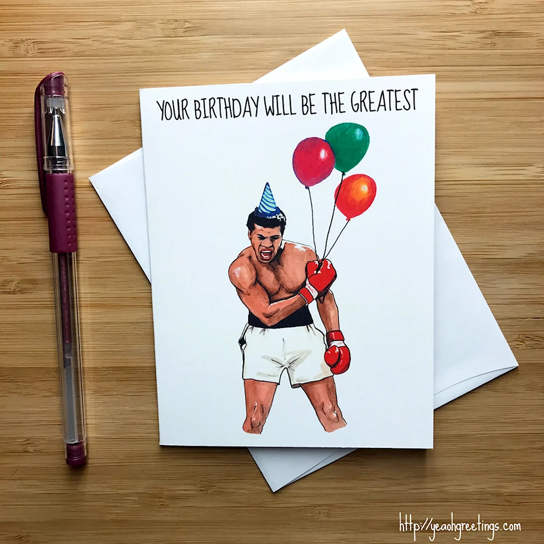 Смешной бокс на день рождения