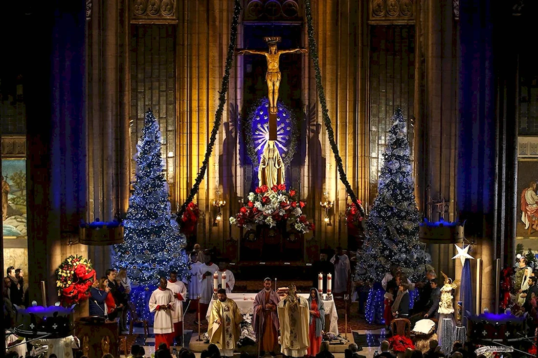 25 Декабря Рождество Христово католическое. Поздравление на праздник