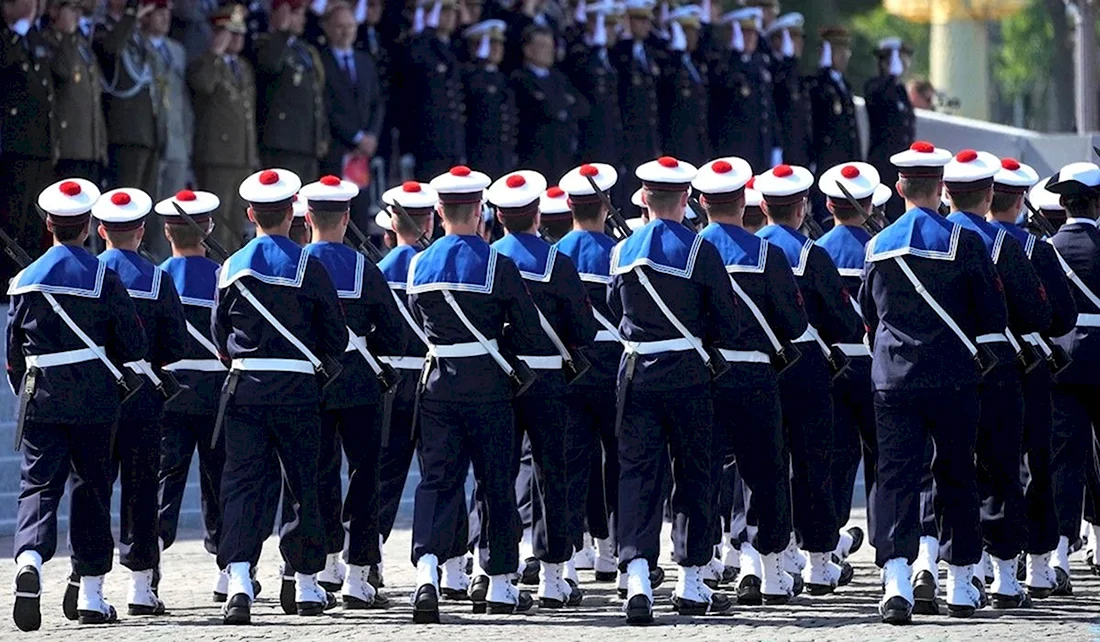 Армия Франции парад. Поздравление на праздник