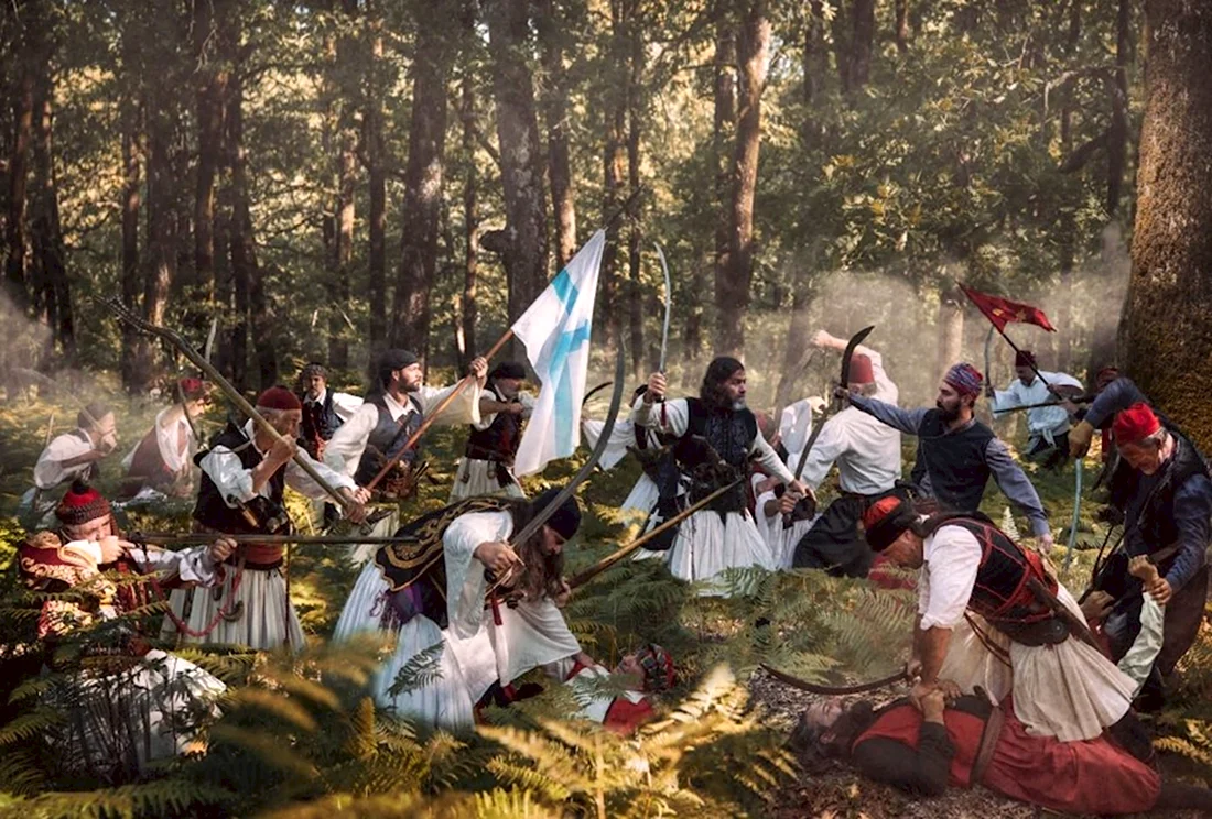 Greek War of Independence 1821–1832. Поздравление на праздник