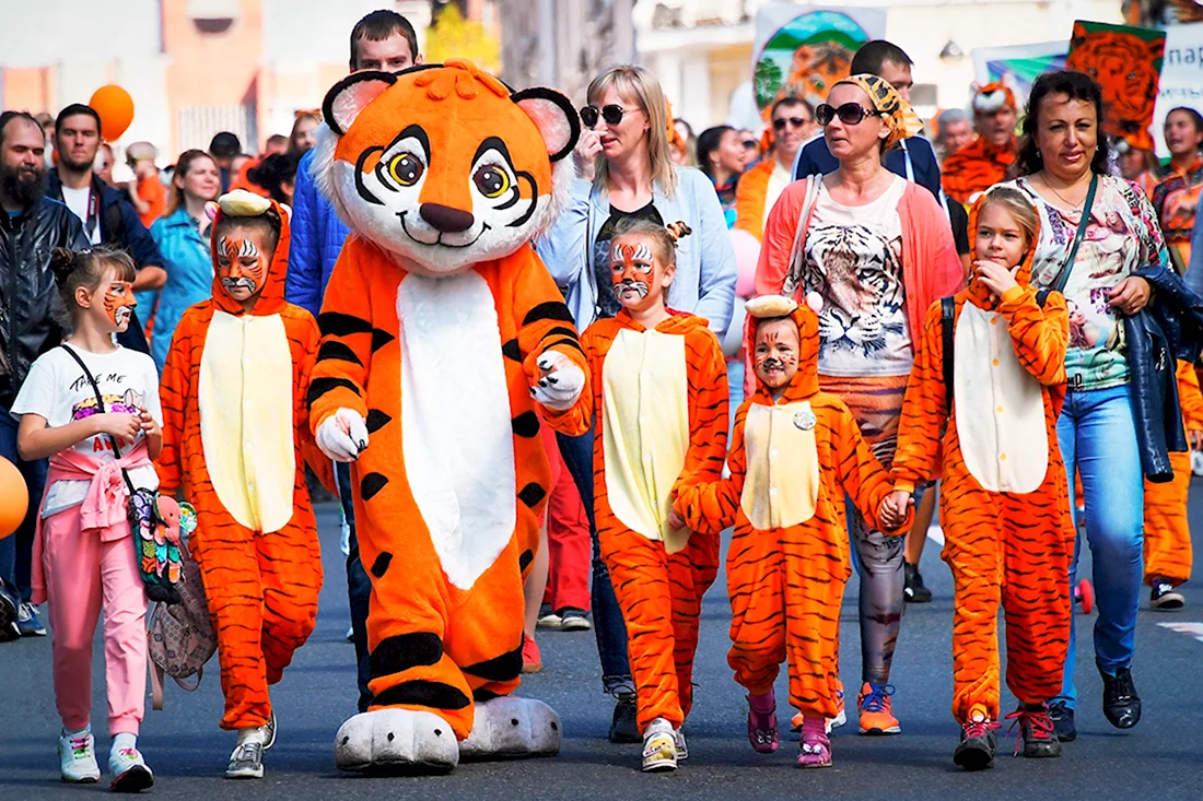 Праздник тигра во Владивостоке. Поздравление на праздник