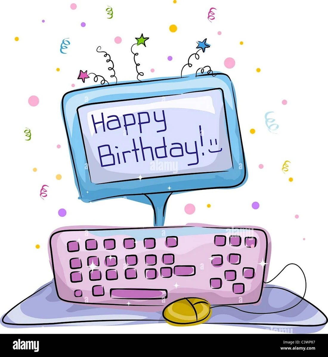 С днем рождения программисту. Открытка с Днем рождения. Поздравление с Днем рождения