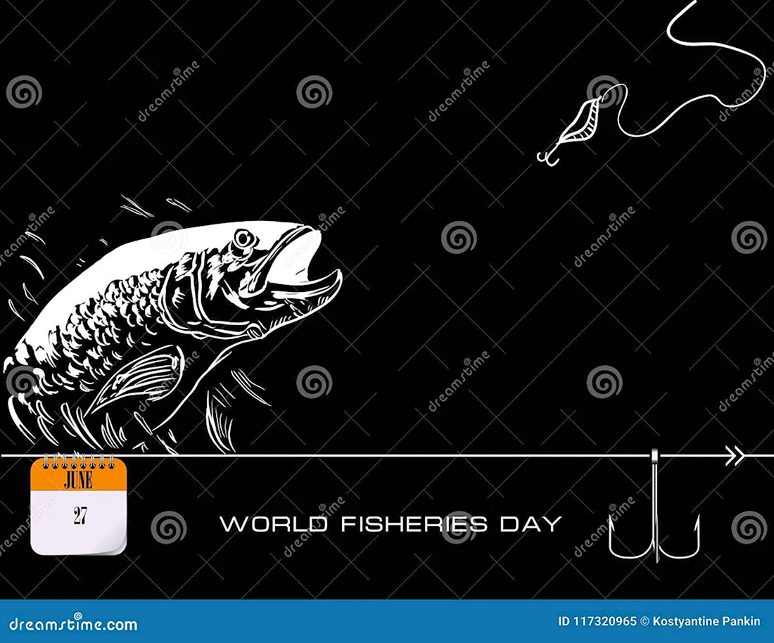 Всемирный день рыболовства World Fisheries Day. Поздравление на праздник